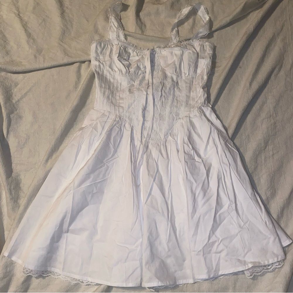 White Size M Dress Fairy Core Bridal Bachelorette